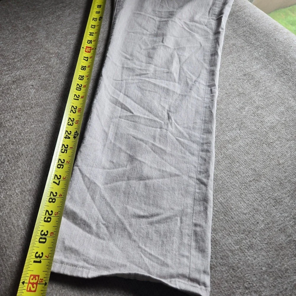 34 Heritage Charisma Comfort Rise Classic Leg Pants Beige 42x32 Mens